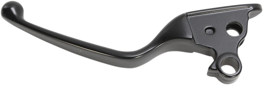Clutch Lever - Wide Blade - Black DragSpecialties H07-0593MB-C - Side View