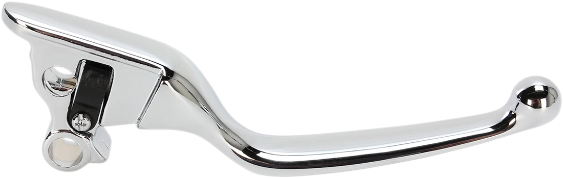 Clutch Lever - Wide Blade - Chrome DragSpecialties H07-0593-C - Side View