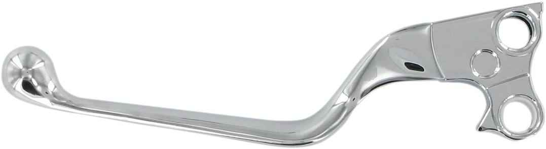 Clutch Lever - Wide Blade - Chrome DragSpecialties H07-0595-C - Side View