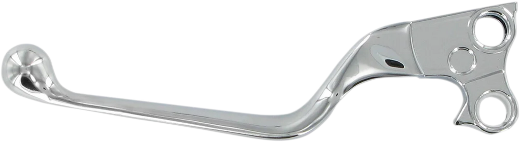 Clutch Lever - Wide Blade - Chrome DragSpecialties H07-0596-C - Side View