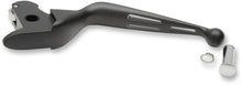 Load image into Gallery viewer, Clutch Lever - Wide Blade - Slotted - Black DragSpecialties H07-0601MB-C - Main Product View