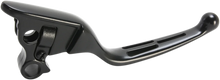 Load image into Gallery viewer, Clutch Lever - Wide Blade - Slotted - Black DragSpecialties H07-0603MB-C - Main Product View