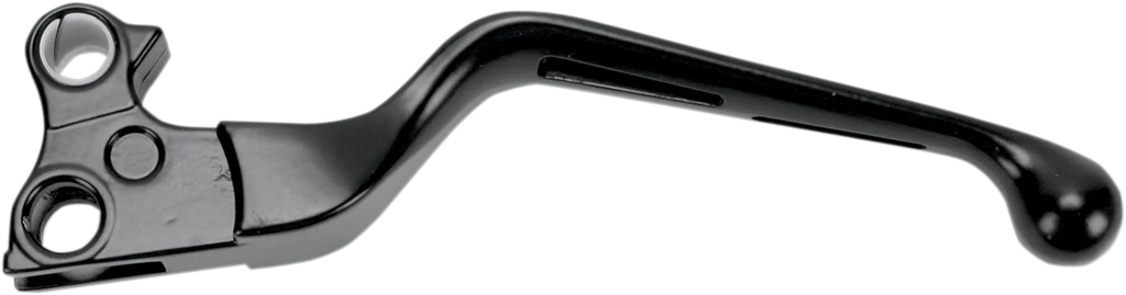 Clutch Lever - Wide Blade - Slotted - Black DragSpecialties H07-0769B-C - Main Product View