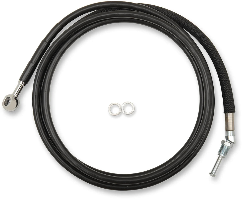 Clutch Line - '17-'20 FLH DragSpecialties 51703-12BLK - Main Product View