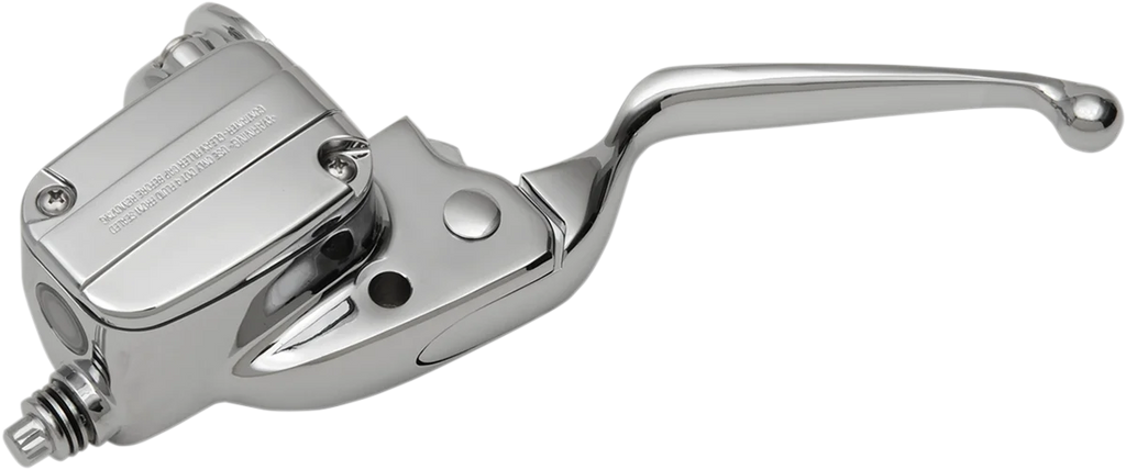 Clutch Master Cylinder - 11/16" - Black DragSpecialties H07-0789MB-2 - Side View