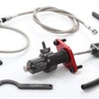 Load image into Gallery viewer, Clutch Masters 17-21 Honda Civic EX/Si 1.5L Turbo .75in Bore Master Cylinder Upgrade Kit - Red