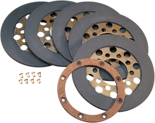 Load image into Gallery viewer, Clutch Plate Kit - '68-E'84 Shovelhead DragSpecialties 17-0010A-BOX - Main Product View