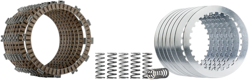 Clutch Plate Kit - Steel Hinson Racing SP198-8-001 - Side View
