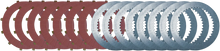 Load image into Gallery viewer, Clutch Plates - Side View