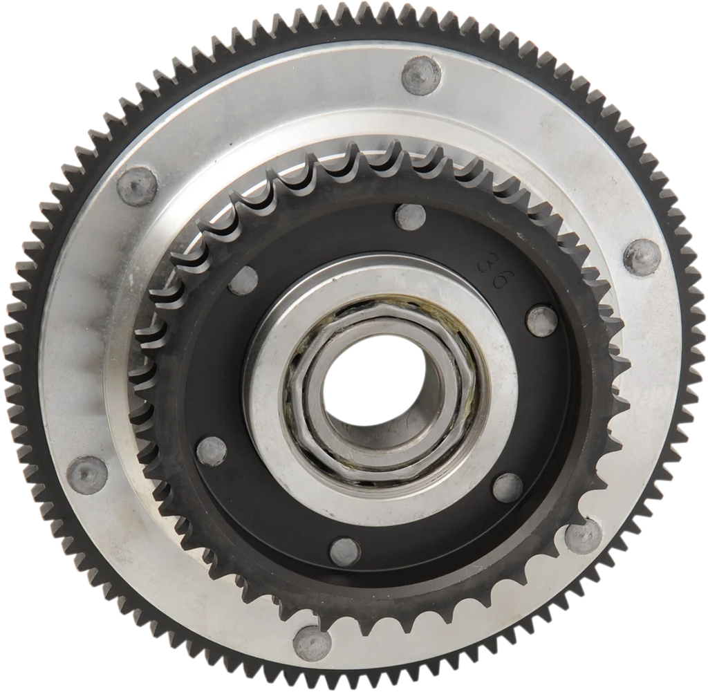 Clutch Shell - '94-'97 Big Twin DragSpecialties 148111-BX-LB2 - Side View