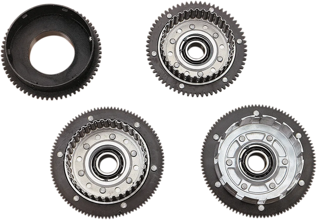 Clutch Shell - '98-'06 Big Twin DragSpecialties 148112-BX-LB2 - Side View