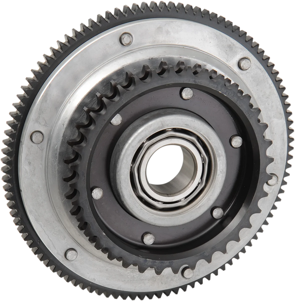 Clutch Shell - '98-'06 Big Twin DragSpecialties 148112-BX-LB2 - Back View