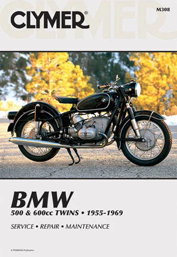 Clymer Shop Manuals CLYMER MANUAL BMW 500 & 600CC TWINS 55-69 CM308