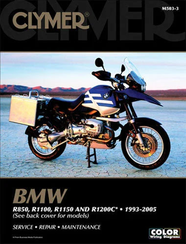 Clymer Shop Manuals CLYMER MANUAL BMW R850, R1100, R1150, R1200C CM5033