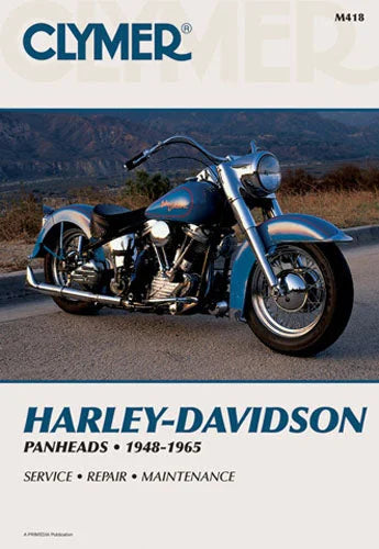 Clymer Shop Manuals CLYMER MANUAL H-D PANHEADS 48-65 CM418