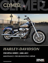 Load image into Gallery viewer, Clymer Shop Manuals CLYMER MANUAL HARLEY DAVIDSON DYNA SERIES 06'-011' CM254