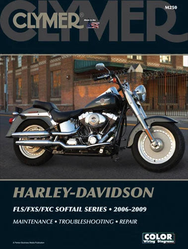 Clymer Shop Manuals CLYMER MANUAL HD FLX/FXS/FXC SOFTAIL SERIES 06'-09' M250