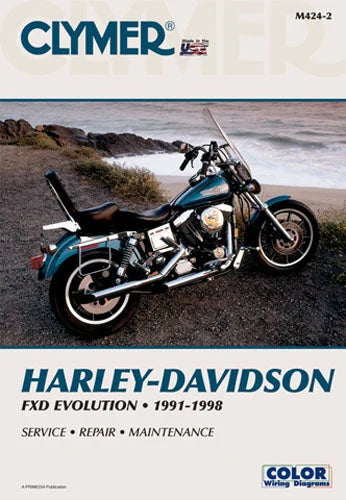 Clymer Shop Manuals CLYMER MANUAL HD FXD EVOLUTION 91-98 CM4242