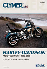 Load image into Gallery viewer, Clymer Shop Manuals CLYMER MANUAL HD FXD EVOLUTION 91-98 CM4242
