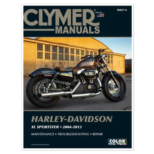 Clymer Shop Manuals CLYMER MANUAL H.D XL883/XL1200 SPORTSTER M4274