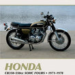 Load image into Gallery viewer, Clymer Shop Manuals CLYMER MANUAL HON 350-550CC FOURS 71-78 CM332