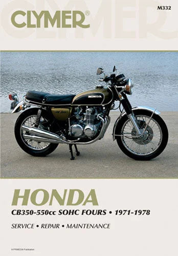 Clymer Shop Manuals CLYMER MANUAL HON 350-550CC FOURS 71-78 CM332