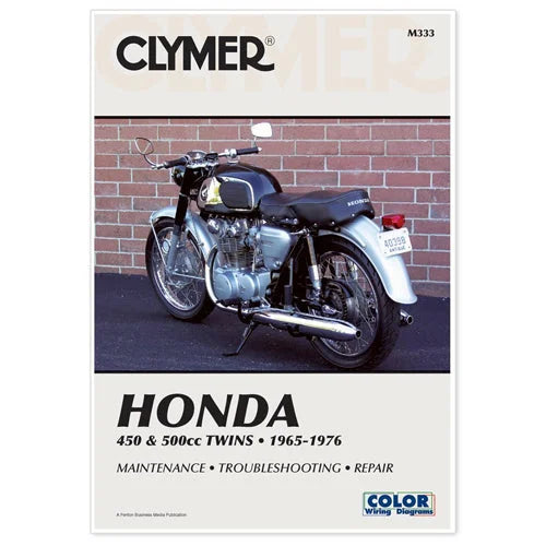 Clymer Shop Manuals CLYMER MANUAL HON 450 & 500CC TWINS 65-76 CM333