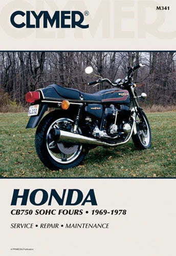 Clymer Shop Manuals CLYMER MANUAL HON CB750 SOHC FOURS 69-78 CM341