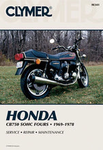 Load image into Gallery viewer, Clymer Shop Manuals CLYMER MANUAL HON CB750 SOHC FOURS 69-78 CM341