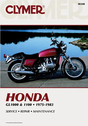 Clymer Shop Manuals CLYMER MANUAL HON GL1000 & 1100 FOURS 75-83 CM340