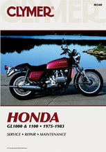 Load image into Gallery viewer, Clymer Shop Manuals CLYMER MANUAL HON GL1000 &amp; 1100 FOURS 75-83 CM340