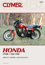 Load image into Gallery viewer, Clymer Shop Manuals CLYMER MANUAL HON VT500 83-88 CM344