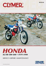 Load image into Gallery viewer, Clymer Shop Manuals CLYMER MANUAL HONDA XL/XR500-650 SERIES CM3398