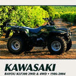 Load image into Gallery viewer, Clymer Shop Manuals CLYMER MANUAL KAW BAYOU KLF300 2WD &amp; 4WD 86-04 CM4664