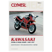 Load image into Gallery viewer, Clymer Shop Manuals CLYMER MANUAL KAW ZX500 &amp; 600 NINJA 85-97 CM4523