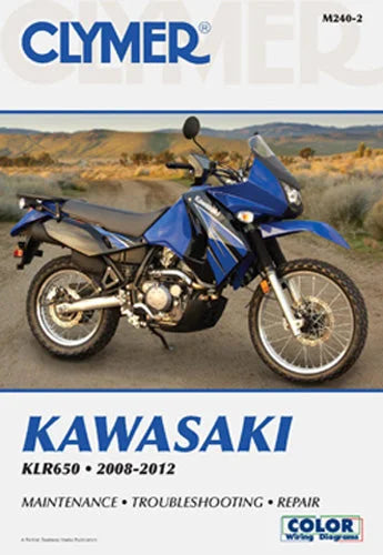 Clymer Shop Manuals CLYMER MANUAL KAWASAKI KLR650 2008-2012 CM2402