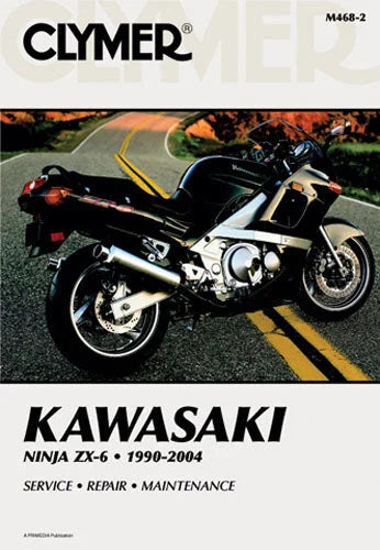 Clymer Shop Manuals CLYMER MANUAL KAWASAKI NINJA ZX-6 1990-2004 CM4682