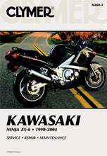 Load image into Gallery viewer, Clymer Shop Manuals CLYMER MANUAL KAWASAKI NINJA ZX-6 1990-2004 CM4682