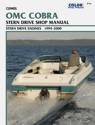 Clymer Shop Manuals CLYMER MANUAL, OMC COBRA SX & DPS 1994-200 CB739