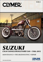 Load image into Gallery viewer, Clymer Shop Manuals CLYMER MANUAL SUZUKI LS650 SAVAGE/BOULEVARD S40 CM3845