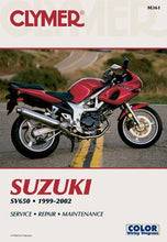Load image into Gallery viewer, Clymer Shop Manuals CLYMER MANUAL SUZUKI SV650 1999-2002 CM361