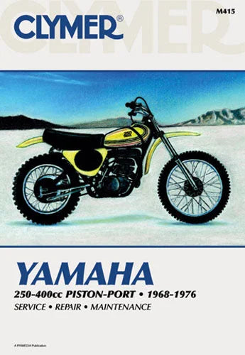 Clymer Shop Manuals CLYMER MANUAL YAM 250-400CC PISTON PORT CM415