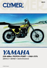 Load image into Gallery viewer, Clymer Shop Manuals CLYMER MANUAL YAM 250-400CC PISTON PORT CM415