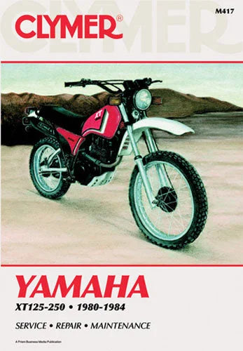 Clymer Shop Manuals CLYMER MANUAL YAM XT125-250 80-84 CM417