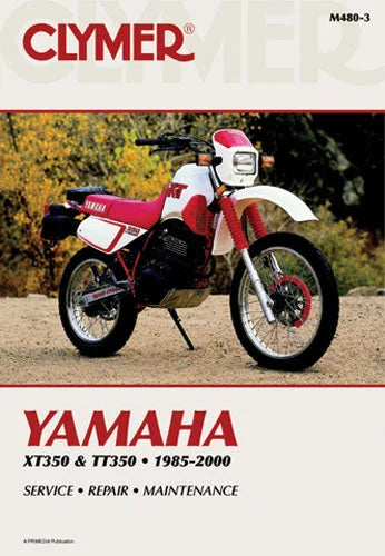 Clymer Shop Manuals CLYMER MANUAL YAM XT350 & TT350 85-00 CM4803