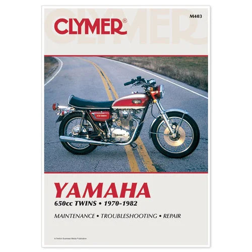 Clymer Shop Manuals CLYMER MANUAL YAMAHA 650CC TWINS CM403