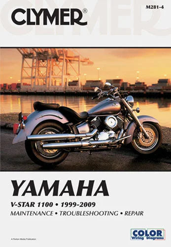 Clymer Shop Manuals CLYMER MANUAL YAMAHA V-STAR 1100 1999-2009 CM2814