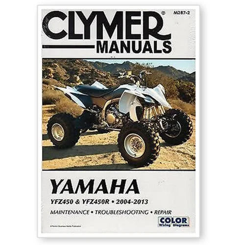 Clymer Shop Manuals CLYMER REPAIR MANUAL YAMAHA YFZ450 CM2872