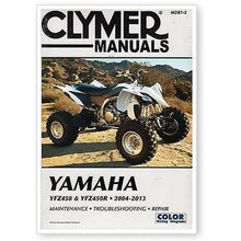 Load image into Gallery viewer, Clymer Shop Manuals CLYMER REPAIR MANUAL YAMAHA YFZ450 CM2872