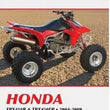 Load image into Gallery viewer, Clymer Shop Manuals CLYMER SERVICE MANUAL HONDA TRX450R CM201